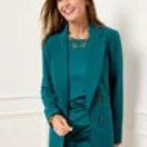 Dark Teal Suit Jacket